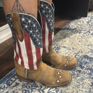 American Flag Cowboy Boots